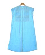green label relaxing（グリーンレーベルリラクシング）シャツワンピース 青 サイズ:F レディース/2200650524019
