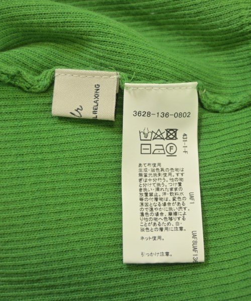 green label relaxing（グリーンレーベルリラクシング）カーディガン 緑 サイズ:-(M位) レディース/2200650524026