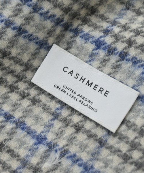 green label relaxing（グリーンレーベルリラクシング）マフラー グレー サイズ:- レディース/2200650888111