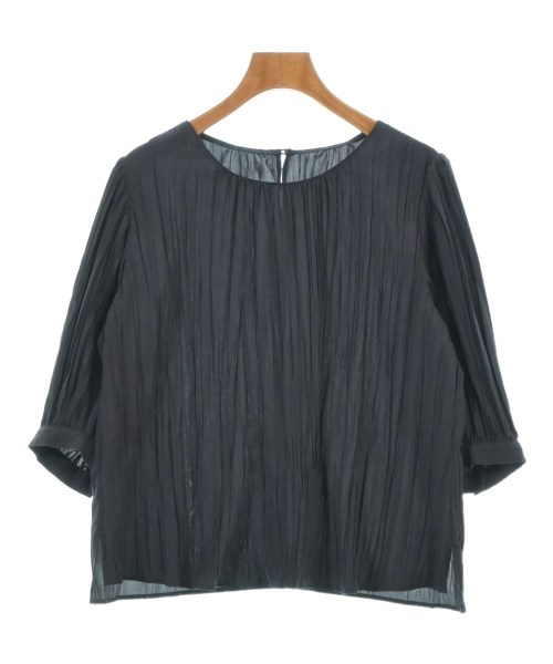 green label relaxing(グリーンレーベルリラクシング)ブラウス 黒 サイズ:F/2200647796054