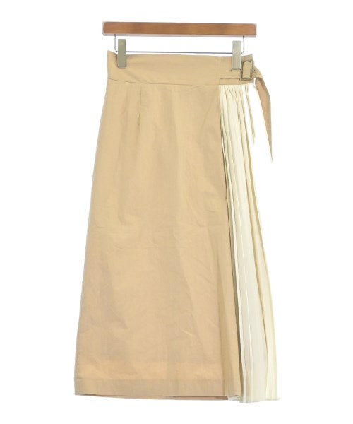 green label relaxing(グリーンレーベルリラクシング)ロング・マキシ丈スカート ベージュ サイズ:36(S位)/2200655029069