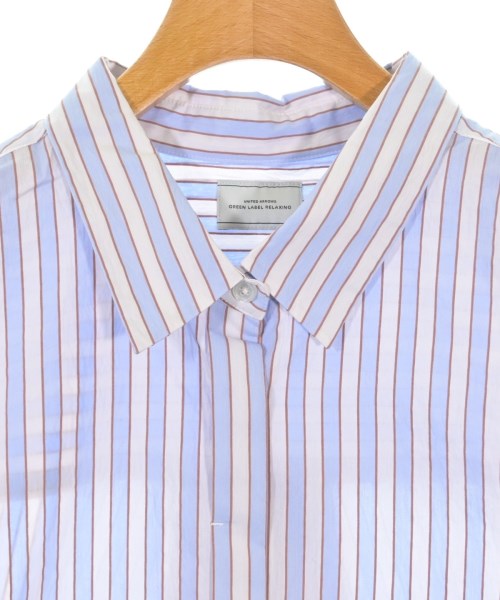 green label relaxing（グリーンレーベルリラクシング）カジュアルシャツ 白 サイズ:F レディース/2200645138184