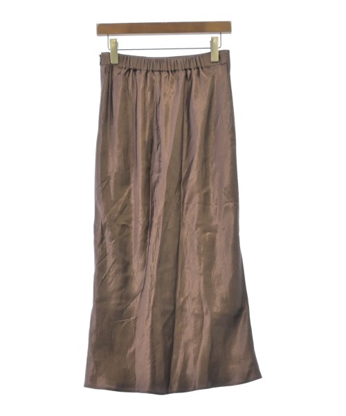 green label relaxing（グリーンレーベルリラクシング）ロング・マキシ丈スカート 茶 サイズ:38(M位) レディース/2200649481026