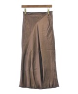 green label relaxing（グリーンレーベルリラクシング）ロング・マキシ丈スカート 茶 サイズ:38(M位) レディース/2200649481026