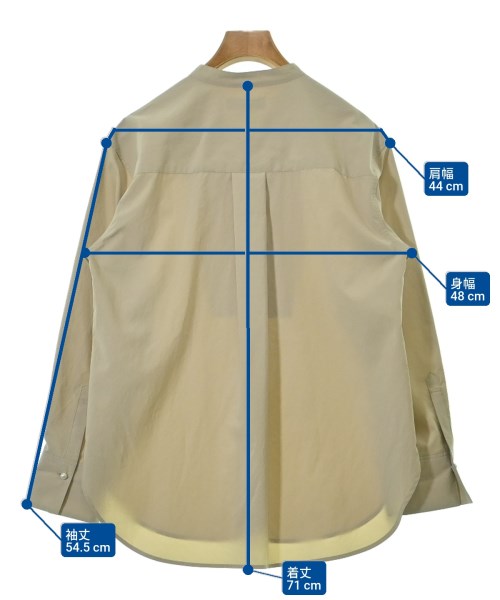 green label relaxing（グリーンレーベルリラクシング）カジュアルシャツ ベージュ サイズ:F レディース/2200650424029