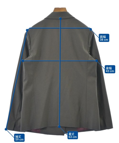 green label relaxing（グリーンレーベルリラクシング）テーラードジャケット 茶 サイズ:40(M位) レディース/2200648383024