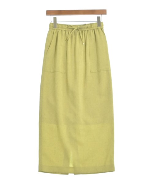 green label relaxing(グリーンレーベルリラクシング)ロング・マキシ丈スカート 緑 サイズ:36(S位)/2200649016020