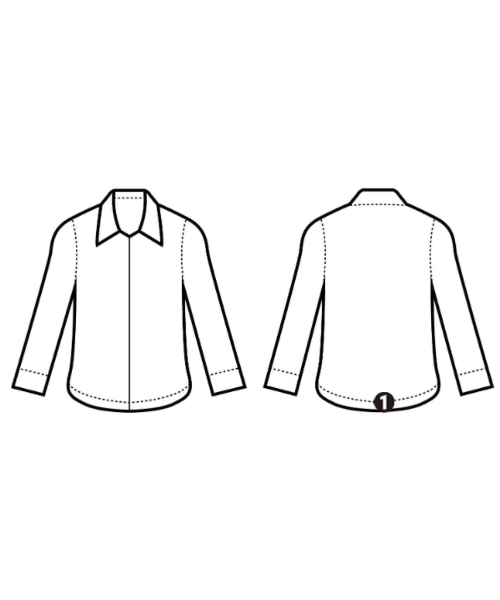 green label relaxing（グリーンレーベルリラクシング）カジュアルシャツ 白 サイズ:F レディース/2200650437067