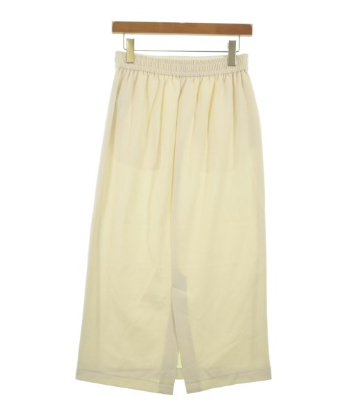 green label relaxing（グリーンレーベルリラクシング）ロング・マキシ丈スカート 白 サイズ:F レディース/2200630469026