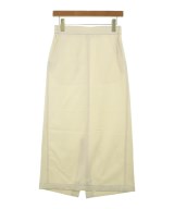 green label relaxing（グリーンレーベルリラクシング）ロング・マキシ丈スカート 白 サイズ:F レディース/2200630469026