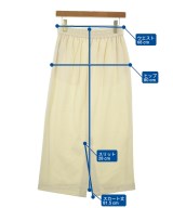 green label relaxing（グリーンレーベルリラクシング）ロング・マキシ丈スカート 白 サイズ:F レディース/2200630469026