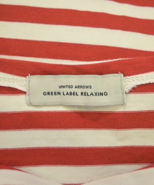green label relaxing（グリーンレーベルリラクシング）Tシャツ・カットソー 赤 サイズ:F レディース/2200630469033