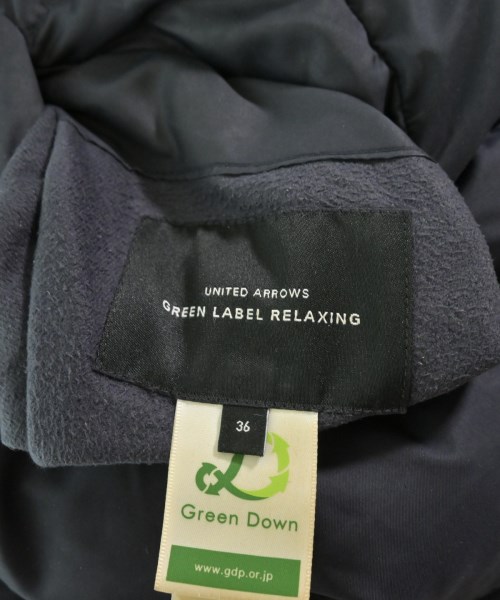 green label relaxing（グリーンレーベルリラクシング）ダウンジャケット/ダウンベスト 紺 サイズ:36(S位) レディース/2200648553014