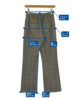 green label relaxing（グリーンレーベルリラクシング）スラックス 茶 サイズ:36(S位) レディース/2200650463011