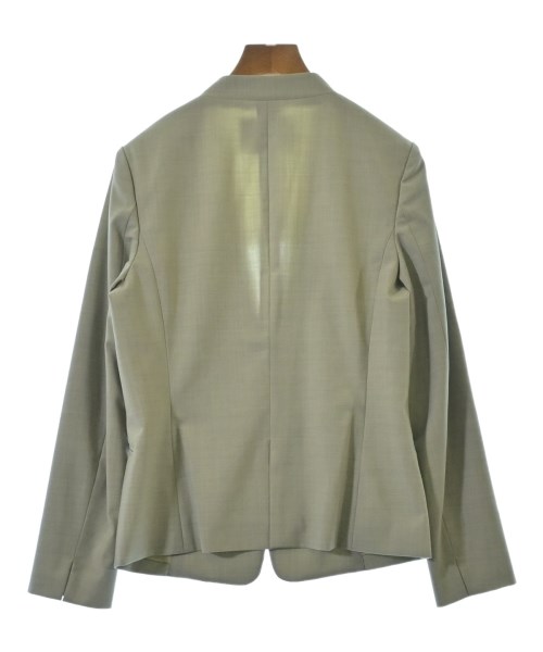 green label relaxing（グリーンレーベルリラクシング）ノーカラージャケット カーキ サイズ:40(M位) レディース/2200656658015