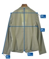 green label relaxing（グリーンレーベルリラクシング）ノーカラージャケット カーキ サイズ:40(M位) レディース/2200656658015