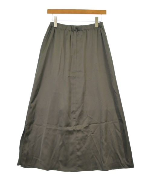 green label relaxing（グリーンレーベルリラクシング）ロング・マキシ丈スカート グレー サイズ:-(M位) レディース/2200647612026