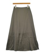 green label relaxing（グリーンレーベルリラクシング）ロング・マキシ丈スカート グレー サイズ:-(M位) レディース/2200647612026