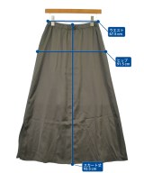 green label relaxing（グリーンレーベルリラクシング）ロング・マキシ丈スカート グレー サイズ:-(M位) レディース/2200647612026
