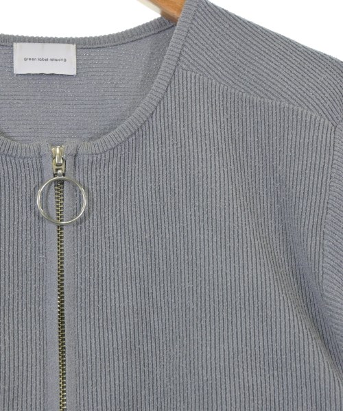 green label relaxing（グリーンレーベルリラクシング）カーディガン グレー サイズ:F レディース/2200651175043