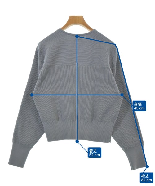 green label relaxing（グリーンレーベルリラクシング）カーディガン グレー サイズ:F レディース/2200651175043