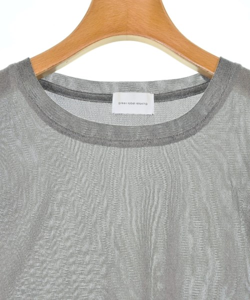 green label relaxing（グリーンレーベルリラクシング）Tシャツ・カットソー グレー サイズ:-(S位) レディース/2200656884025