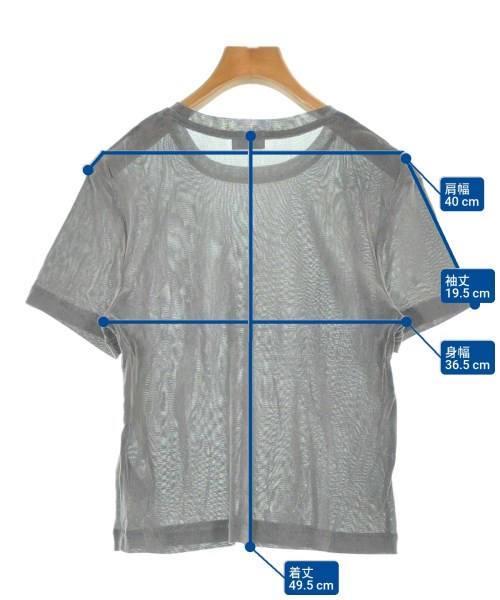 green label relaxing（グリーンレーベルリラクシング）Tシャツ・カットソー グレー サイズ:-(S位) レディース/2200656884025