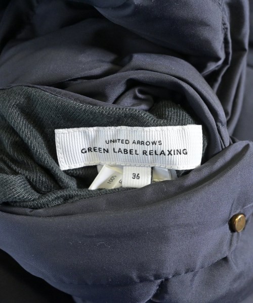 green label relaxing（グリーンレーベルリラクシング）ダウンジャケット/ダウンベスト 紺 サイズ:36(S位) レディース/2200648233039