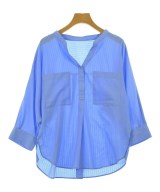 green label relaxing（グリーンレーベルリラクシング）カジュアルシャツ 青 サイズ:F レディース/2200652220063