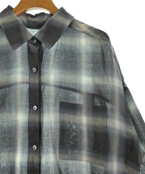 green label relaxing（グリーンレーベルリラクシング）カジュアルシャツ 青 サイズ:F レディース/2200653500034