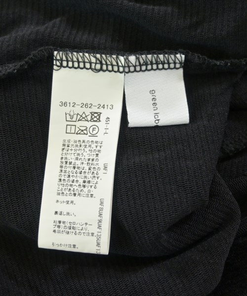 green label relaxing（グリーンレーベルリラクシング）Tシャツ・カットソー 黒 サイズ:F レディース/2200653500058