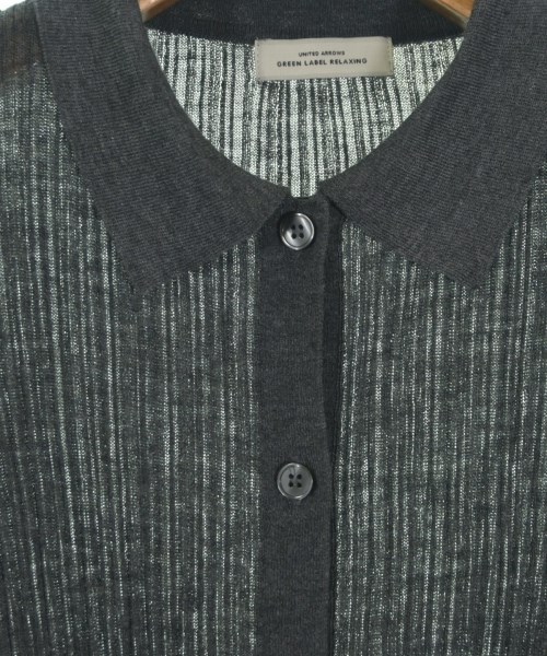 green label relaxing（グリーンレーベルリラクシング）カーディガン グレー サイズ:F レディース/2200653500089