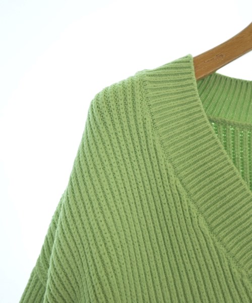 green label relaxing（グリーンレーベルリラクシング）ニット・セーター 緑 サイズ:F レディース/2200654581131