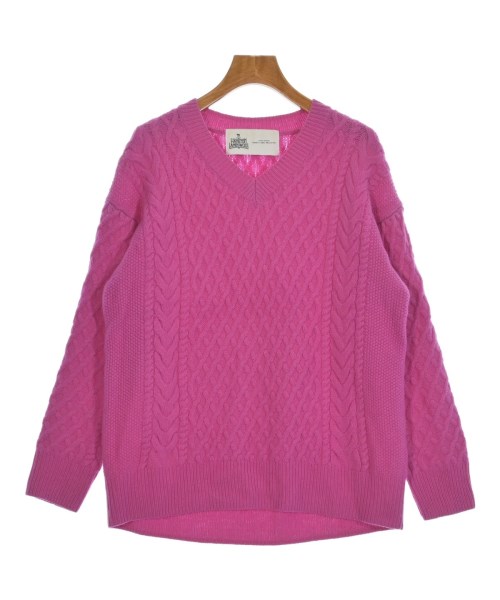 green label relaxing(グリーンレーベルリラクシング)ニット・セーター ピンク サイズ:F/2200652211030
