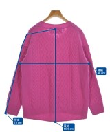 green label relaxing（グリーンレーベルリラクシング）ニット・セーター ピンク サイズ:F レディース/2200652211030