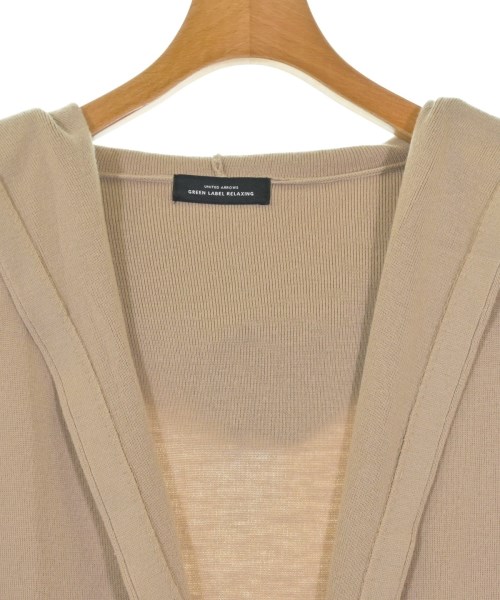 green label relaxing（グリーンレーベルリラクシング）カーディガン ベージュ サイズ:F レディース/2200653318011