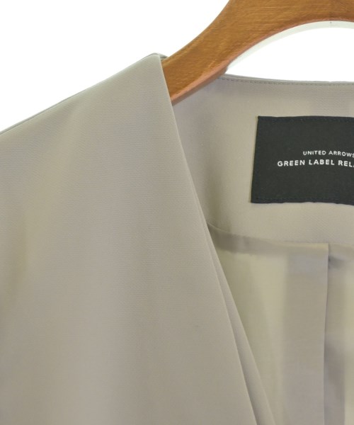 green label relaxing（グリーンレーベルリラクシング）ノーカラージャケット グレー サイズ:40(M位) レディース/2200649294039