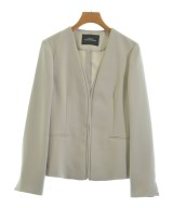 green label relaxing（グリーンレーベルリラクシング）ノーカラージャケット グレー サイズ:40(M位) レディース/2200649294039