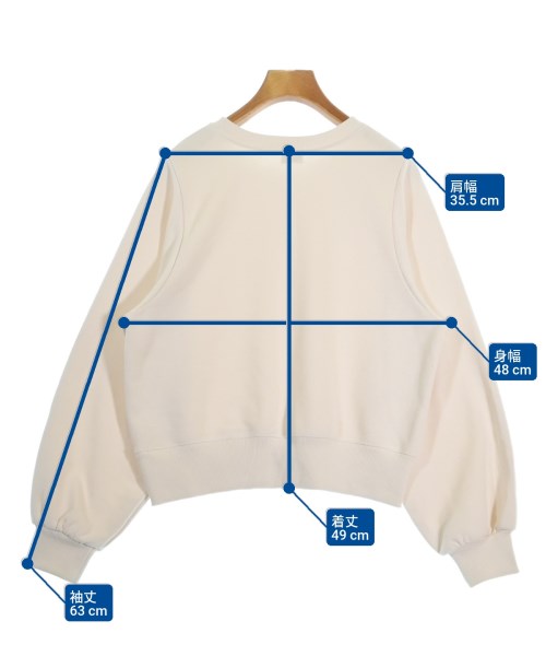 green label relaxing（グリーンレーベルリラクシング）スウェット 白 サイズ:F レディース/2200638312058