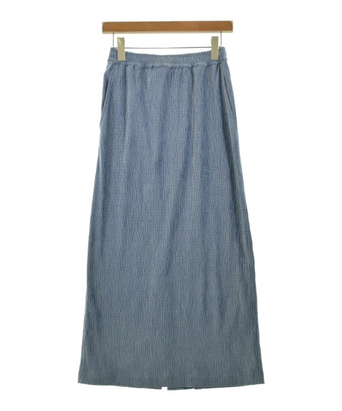 green label relaxing(グリーンレーベルリラクシング)ロング・マキシ丈スカート 青 サイズ:F/2200638312218