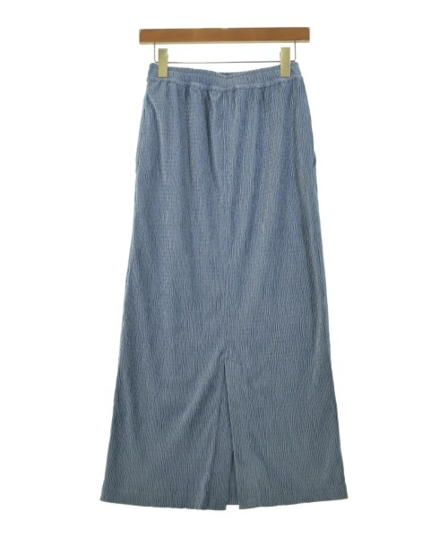green label relaxing（グリーンレーベルリラクシング）ロング・マキシ丈スカート 青 サイズ:F レディース/2200638312218