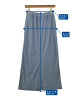 green label relaxing（グリーンレーベルリラクシング）ロング・マキシ丈スカート 青 サイズ:F レディース/2200638312218
