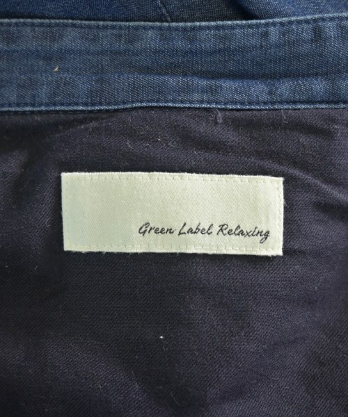 green label relaxing（グリーンレーベルリラクシング）シャツワンピース 青 サイズ:-(M位) レディース/2200646604060
