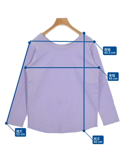green label relaxing（グリーンレーベルリラクシング）Tシャツ・カットソー 紫 サイズ:-(M位) レディース/2200646604077