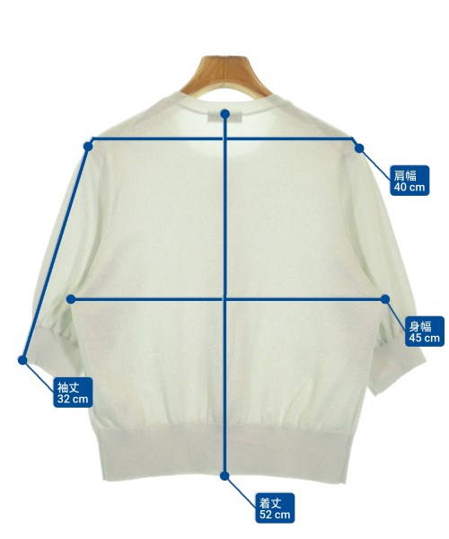 green label relaxing（グリーンレーベルリラクシング）カーディガン グレー サイズ:F レディース/2200650911093