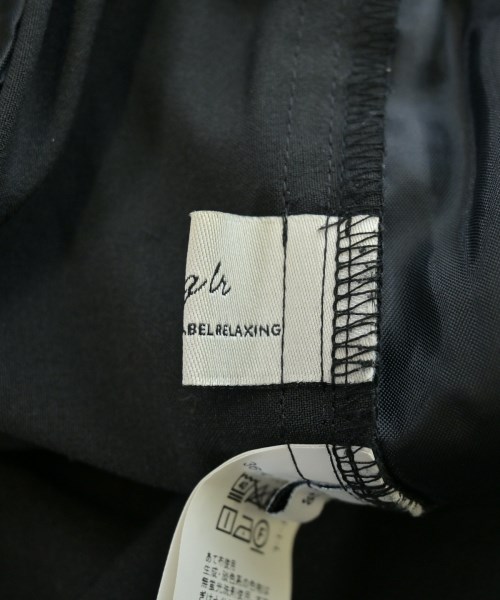 green label relaxing（グリーンレーベルリラクシング）スラックス 黒 サイズ:36(S位) レディース/2200647669082