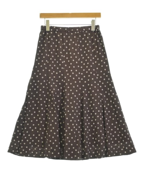 green label relaxing（グリーンレーベルリラクシング）ロング・マキシ丈スカート 茶 サイズ:-(M位) レディース/2200658527036