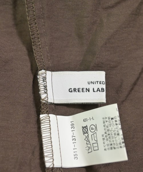 green label relaxing（グリーンレーベルリラクシング）カジュアルシャツ 茶 サイズ:F レディース/2200658527272