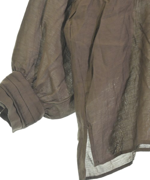 green label relaxing（グリーンレーベルリラクシング）カジュアルシャツ 茶 サイズ:F レディース/2200658527272