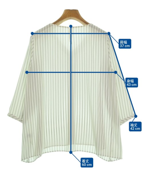 green label relaxing（グリーンレーベルリラクシング）ブラウス 白 サイズ:-(M位) レディース/2200656010059